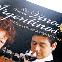 Los Buenos Vinos Argentinos. Design, and Traditional illustration project by Leonardo García - 05.10.2010
