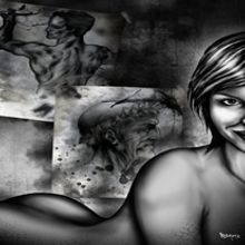 TRAGICA BELLEZA. Traditional illustration project by Ivan Pastoriza - 05.12.2010