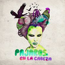 Pájaros en la cabeza. Design, Traditional illustration, UX / UI, and Advertising project by Refres-co - 05.20.2010