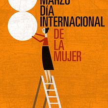 Cartel Dia de la Dona. Un proyecto de Diseño e Ilustración tradicional de Juanjo G. Oller - 20.05.2010