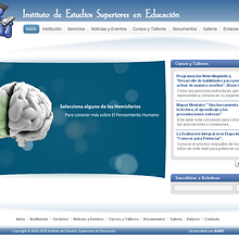 Web  -  IESE  . Design, Programming, and UX / UI project by Carlos Rojas - 05.25.2010