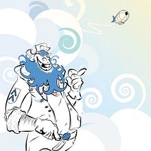 El Surca-Cielos . Ilustrație tradițională de Jorge Ramos - 05.31.2010