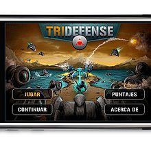 Tridefense (Iphone Game). Un projet de Design , Illustration traditionnelle et Informatique de Estudio Puente JuanMa Díaz - 02.06.2010