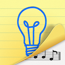 smartNote icon for iPad. Un proyecto de Diseño e Informática de Rubén Gómez Morales - 06.06.2010