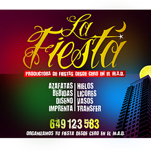 La Fiesta M.A.D (Madrid). Design, and Advertising project by Marcos Gutierrez - 06.07.2010