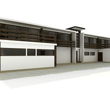 Ghest House Mussulu. Design, and 3D project by Nery Rodriguez Morffi - 06.10.2010