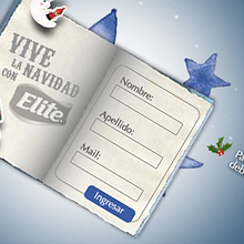 Elite te saluda en Navidad. Design, Programming, IT, and Advertising project by Roberto Nicolai Pefaur Zschoche - 06.14.2010