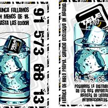Flyer Televaso (Madrid). Design, Traditional illustration, and Advertising project by Marcos Gutierrez - 06.17.2010
