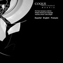 Web Restaurante Coque. Un proyecto de  de David San_Blas - 23.06.2010