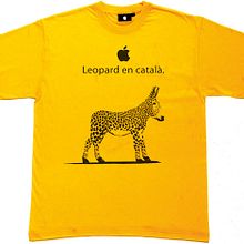 Leopard en català!. Design, and Traditional illustration project by Carlos Porta - 07.06.2010