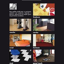 Eureka Flooring. Design, Editorial Design, and Photo Retouching project by Helena Bedia Burgos - 07.08.2010
