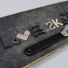 Skate typo. Design, and Traditional illustration project by Jose Miguel Méndez Cristina - 07.09.2010