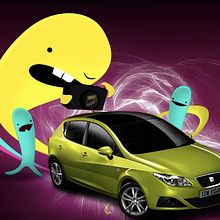 Seat Ibiza. Un progetto di Design e Illustrazione tradizionale di Laura Licari - 09.07.2010