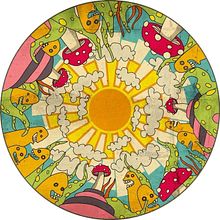 mandala infantil. Design, and Traditional illustration project by Pablo Favre - 07.12.2010