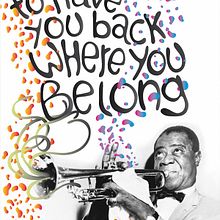 Hello dolly -Louis Armstrong . Desain & Ilustrasi tradisional proyek oleh Pablo Favre - 07.13.2010