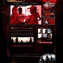 Sitio Red Eye band . Design, and UX / UI project by Leydi Alejandra Marí Rivero - 07.14.2010