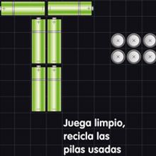 Juega limpio, recicla las pilas usadas. Design project by Inma Lázaro - 07.14.2010