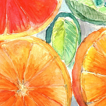 Frutas - Acuarela. Un proyecto de Ilustración tradicional de misaf - 18.07.2010
