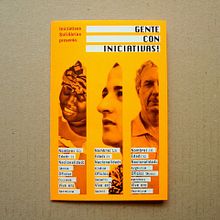 Quadríptico: Gente con Iniciativas. Design project by Nadie Diseña - 07.26.2010