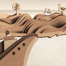 Guipuzkoa website. Design, Motion Graphics, Traditional illustration, 3D, and Advertising project by Jordi Carrasco - 08.22.2010