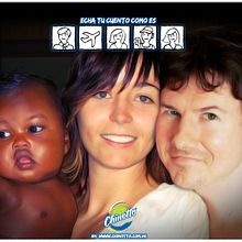 Echa tu cuento como es. Design, Traditional illustration, Photograph, and Advertising project by Cristian De Leo - 08.05.2010