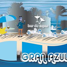 Gran Azul. Projekt z dziedziny Trad, c i jna ilustracja użytkownika Acuarela Design - 30.08.2010