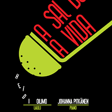 La Sal de la Vida poster. Design, and Advertising project by Laura Ramos Tirado - 09.01.2010