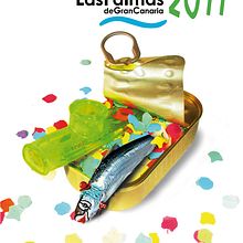FINALISTA Cartel del Carnaval 2011 Las Palmas de Gran Canaria. Design, Traditional illustration, and Advertising project by Miguel Ángel Sosa Hernández - 09.07.2010