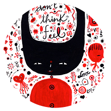 Rojo, negro y blanco. Un projet de Illustration traditionnelle de Elena Nogués - 07.09.2010