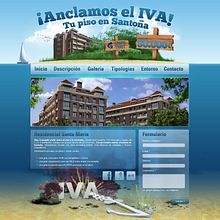 Microsite Tanet. Un proyecto de Diseño y 3D de Diego Moreno - 14.09.2010