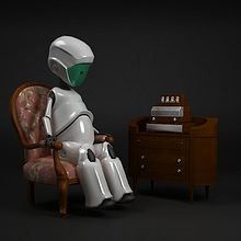 Robo. Design, Traditional illustration, and 3D project by Maximo - 09.17.2010