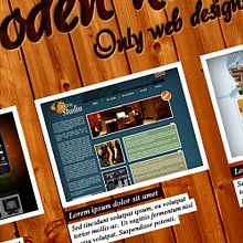Wooden House. Design project by kid_a - 09.21.2010