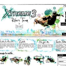 Web Wilkison Xtrem3Riders. Un proyecto de Diseño, Cine, vídeo, televisión, Programación, UX / UI, Informática y Publicidad de Andreu Torrijos Pérez - 21.09.2010