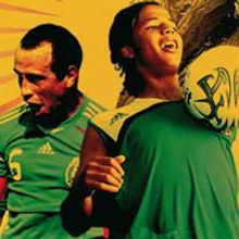 Mundial Sudáfrica 2010. Design, and Traditional illustration project by Héctor Javier Bustos Robles - 09.22.2010