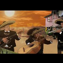 Video Clip/ Sociedad Secreta "La Bamba". Design, Motion Graphics, Traditional illustration, Film, Video, TV, 3D, UX / UI, Photograph, Music, and Advertising project by luis miguel ruibal scholtz - 09.27.2010
