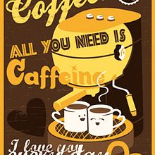 COFFEE LOVE. Un progetto di Illustrazione tradizionale di Julia Salinas - 28.09.2010