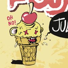 Carteles  Sugarpop I . Desain & Ilustrasi tradisional proyek oleh Jesús Linde - 09.29.2010