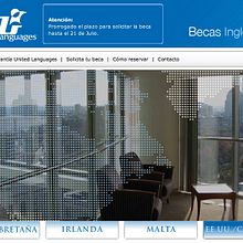 Becas MEC (sitio web). UX / UI, and Web Design project by Jesús Hernando - 03.01.2008