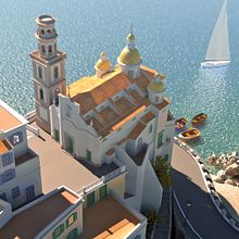 3D low poly architecture / european village . 3D, 3D Modeling, and ArchVIZ project by Daniel Cifani Conforti - 10.03.2010