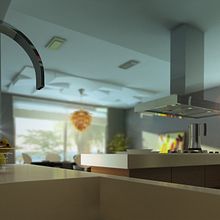 cocina moderna. Ein Projekt aus dem Bereich Design, 3D und Fotografie von ivan_perez - 05.10.2010
