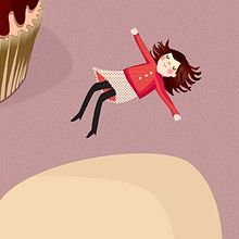 Cupcake world. Traditional illustration project by Sara Olmos - 10.06.2010