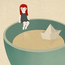 Le petit monde. Traditional illustration project by Sara Olmos - 10.06.2010