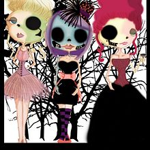 tres femmes. Traditional illustration project by Nexxxas Fernandez - 10.06.2010