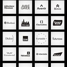 Logotypefaces. Design project by Pablo Cánepa - 10.08.2010