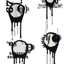 virus letter press. Un progetto di Design, Illustrazione tradizionale e Pubblicità di Édgar Ibáñez - 21.10.2010