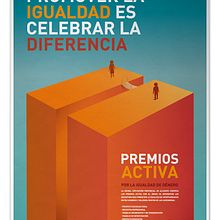 Cartel Premios Activa. Design, and Advertising project by Héctor Delgado Ros - 10.25.2010