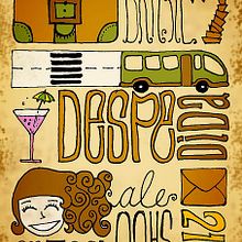 Invitation Flyer. Un progetto di Design e Illustrazione tradizionale di Sol Lavilla - 25.10.2010