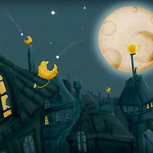 EL MENSAJERO DE LAS ESTRELLAS. Traditional illustration project by Cristina Quiles - 10.28.2010