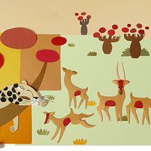 sabana Africana. Un progetto di Illustrazione tradizionale di Laura Di Mascio Escribano - 10.11.2010