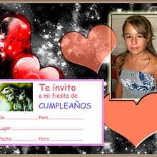 Invitación de cumpleaños. Design, Traditional illustration, UX / UI, Photograph, and Advertising project by Dana Catruna - 11.14.2010